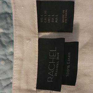 Womans sleeveless Linen blouse size large